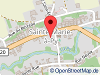 Karte von Sainte-Marie-à-Py