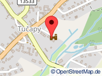 Karte von Tutschap / Tučapy u Soběslavi