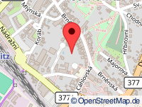 Karte von Tischnowitz / Tišnov (Stadt)