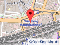 map of Nuremberg
