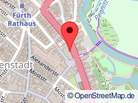 map of Fürth (city)