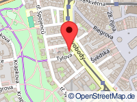 Karte von Olmütz / Olomouc