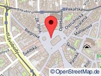 map of Olomouc / Olmütz