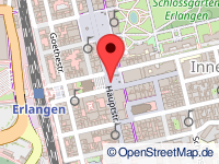 map of Erlangen (city)