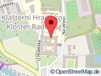 map of Olomouc / Olmütz