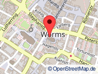 map of Worms