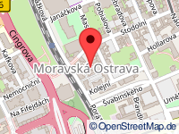 map of Ostrava / Ostrawa / Mährisch Ostrau