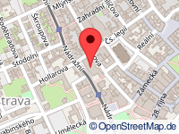 Karte von Ostrau / Mährisch Ostrau / Ostrava