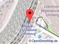 Karte von Lwiw / Lemberg / Lwów