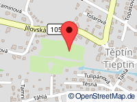 map of Kamenice / Kamenitz (municipality)