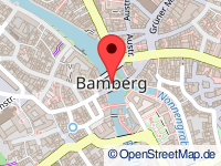 map of Bamberg