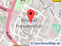 Karte von Freudenthal / Bruntál (Gemeinde)