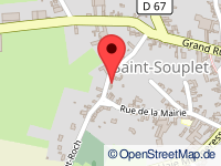 Karte von Saint-Souplet