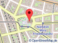 Karte von Prag / Praha (Stadt)