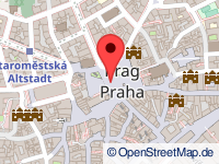 Karte von Prag / Praha (Stadt)