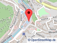 map of Karlovy Vary město / Karlsbad (city)