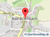 map of Bad Brambach (municipality)