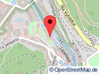 map of Karlovy Vary město / Karlsbad (city)