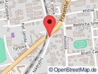 Karte von Podersam / Podbořany (Stadt)