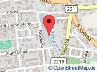 Karte von Podersam / Podbořany (Stadt)