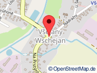 Karte von Všejany (Gemeinde)