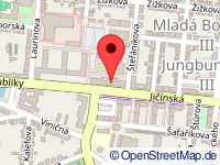 Karte von Jungbunzlau / Mladá Boleslav (Stadt)