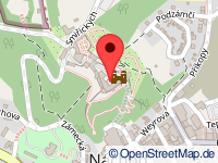 Karte von Nachod / Náchod (Stadt)