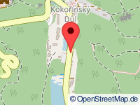 map of Kokořín / Kokorschin (municipality)