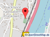 Karte von Praskowitz / Prackovice nad Labem (Gemeinde)