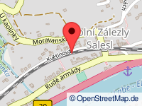 map of Dolní Zálezly / Salesel