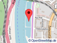 Karte von Aussig / Ústí nad Labem