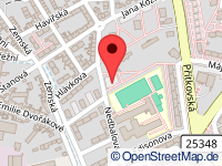 Karte von Teplitz-Schönau / Teplice-Šanov