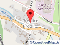 map of Ústí nad Labem / Aussig