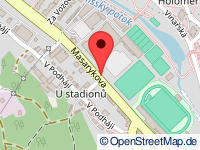 Karte von Aussig / Ústí nad Labem