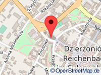 Karte von Reichenbach / Rychbach / Dzierżoniów