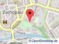 Karte von Zschopau (Stadt)