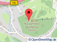 map of Kamenický Šenov / Steinschönau (city)