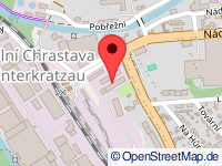 map of Chrastava / Kratzau (city)