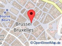Karte von Stadt Brüssel / Bruxelles-ville