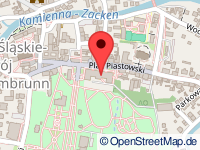 map of Jelenia Góra / Hirschberg im Riesengebirge