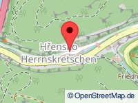Karte von Herrnskretschen / Hřensko