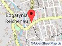 Karte von Reichenau in Sachsen / Bogatynia