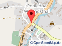 Karte von Gemeinde Marklissa / gmina Leśna