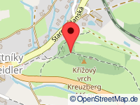 Karte von Alt Ehrenberg / Starý Ehrenberk / Staré Křečany