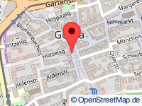 Karte von Gotha (Stadt)