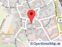 Karte von Bebra (Stadt)