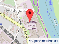 Karte von Heidenau