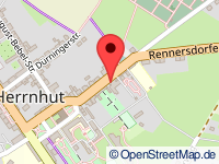 map of Herrnhut (city)