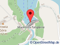 Karte von Gemeinde Marklissa / gmina Leśna