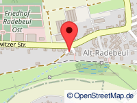 Karte von Radebeul